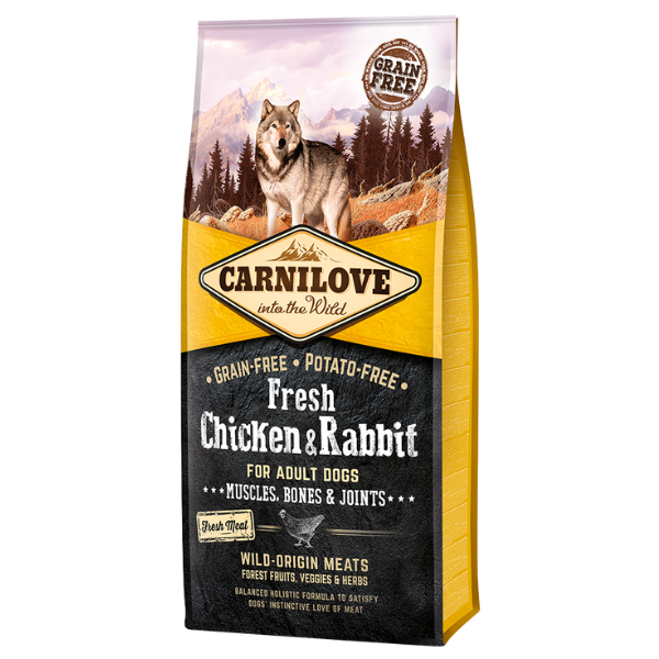 Fresh Chicken & Rabbit Dog Food