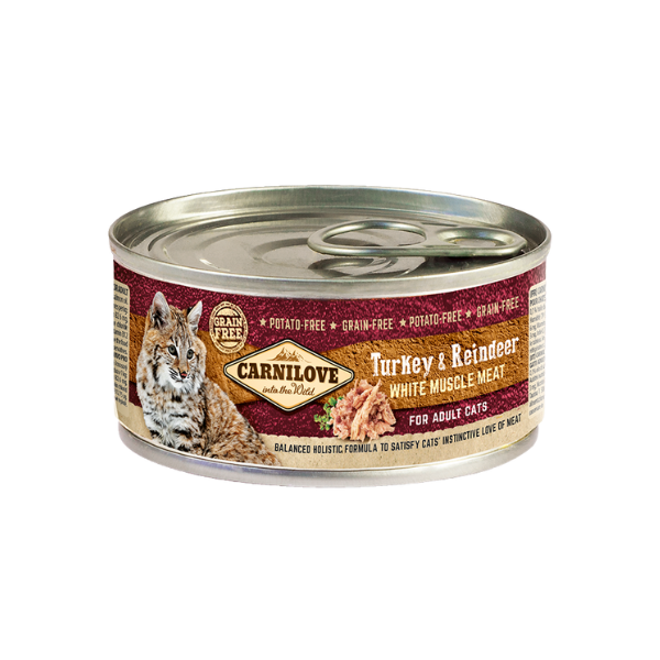 Turkey & Reindeer Wet Cat Food