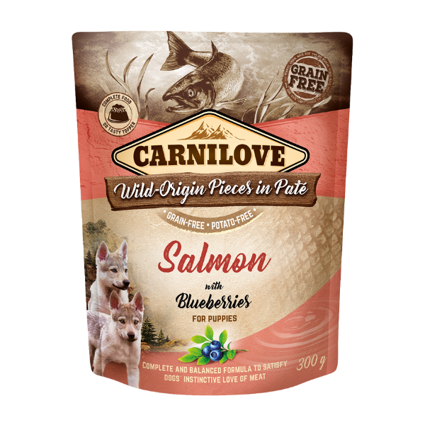 Carnilove Salmon with Blueberries Wet Puppy Food