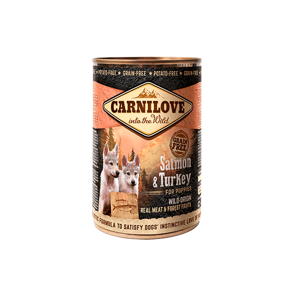 Salmon & Turkey Wet Puppy Food