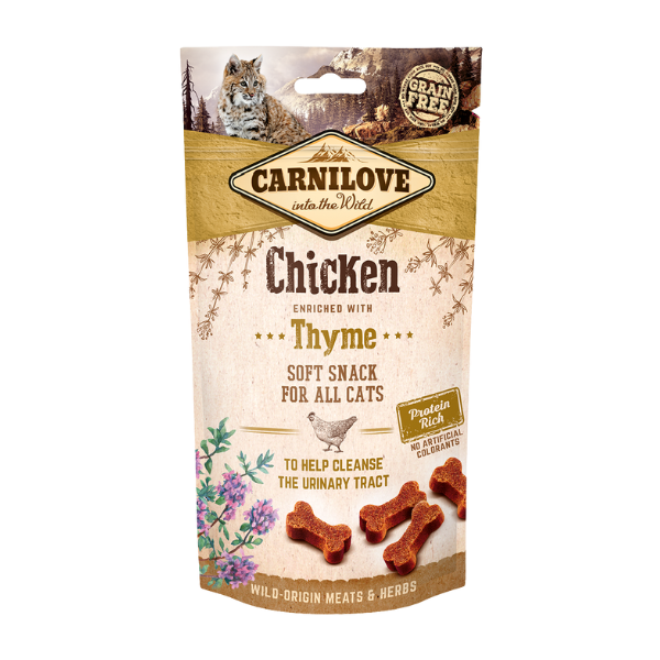 Chicken enriched with Thyme Soft Cat Treats