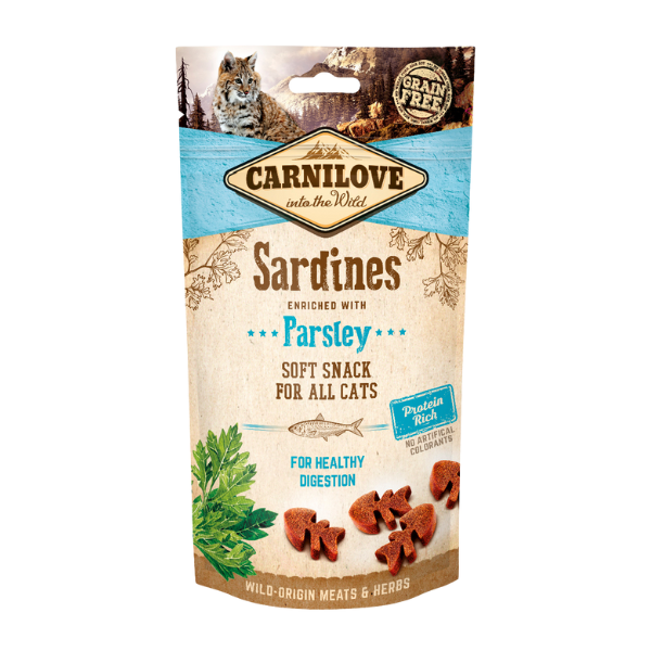 Sardines enriched with Parsley Soft Cat Treats