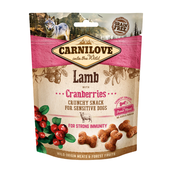 Lamb with Cranberries Crunchy Dog Treats