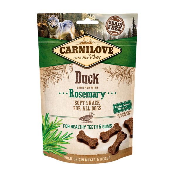 Duck enriched with Rosemary Soft Dog Treats