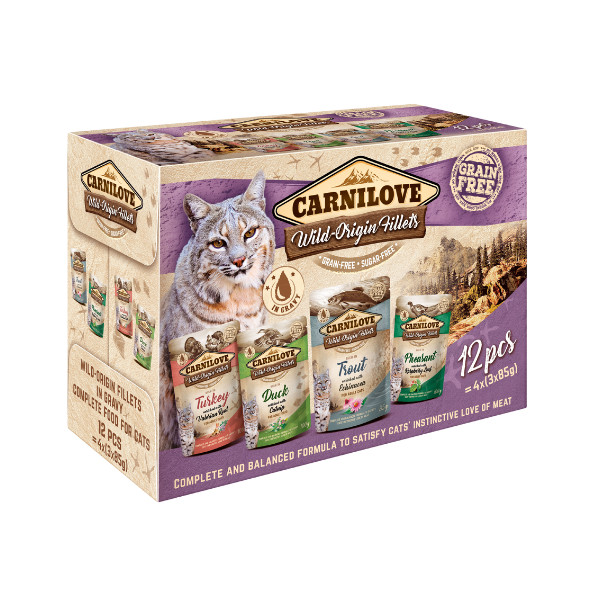 Wet Cat Food Pouch Multipack