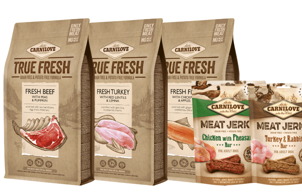 AVAILABLE TO STOCK NOW! CARNILOVE’S TRUE FRESH & MEAT JERKY