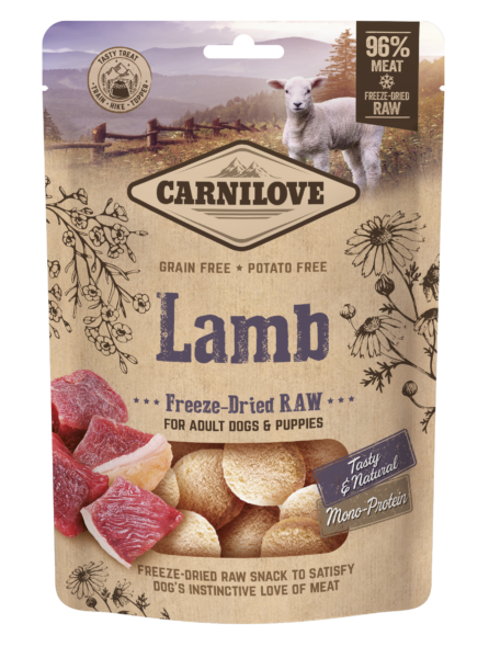 Carnilove True Fresh Raw Freeze Dried Lamb Treat